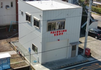 消防団　詰所　新築工事サムネイル